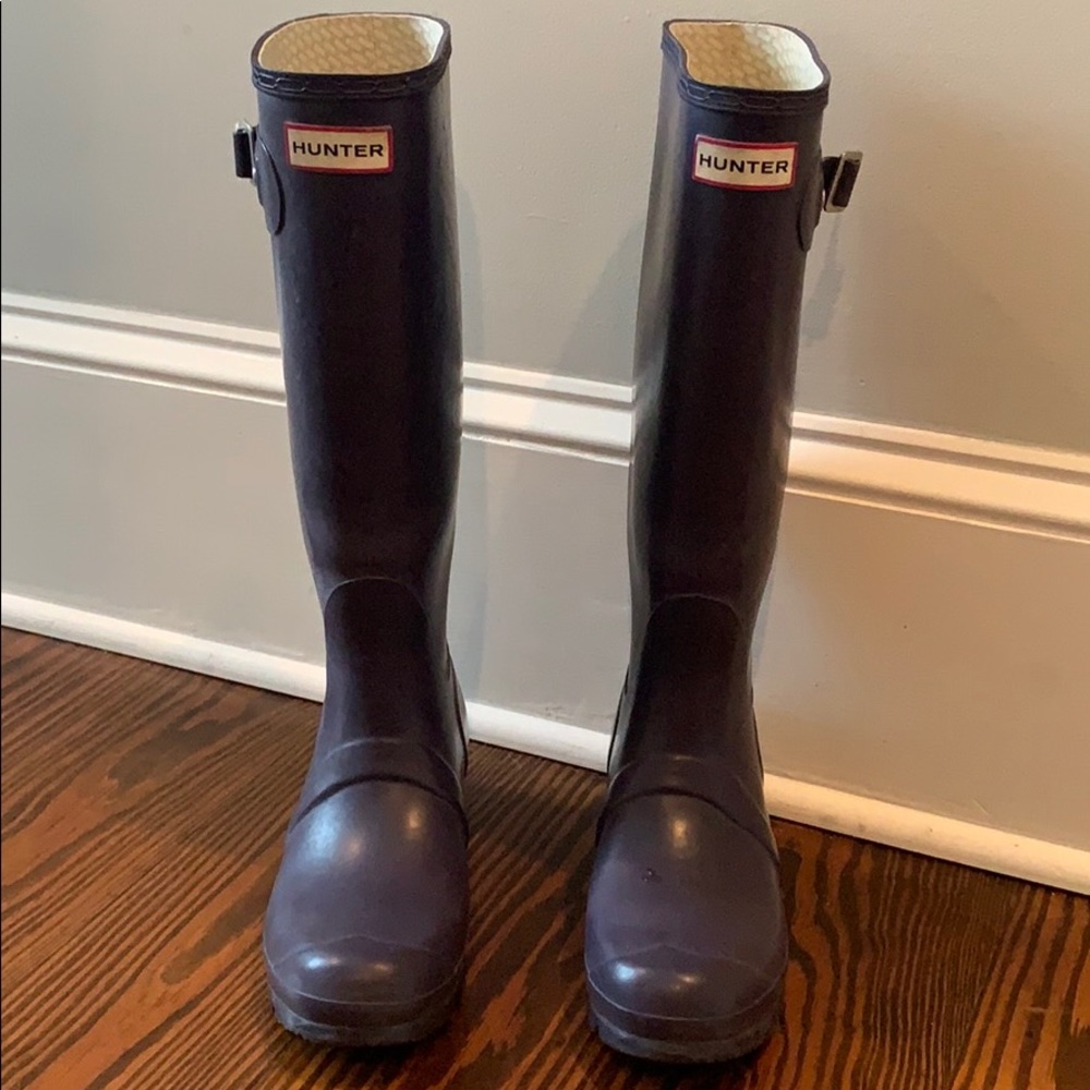 Tall Hunter rain boots